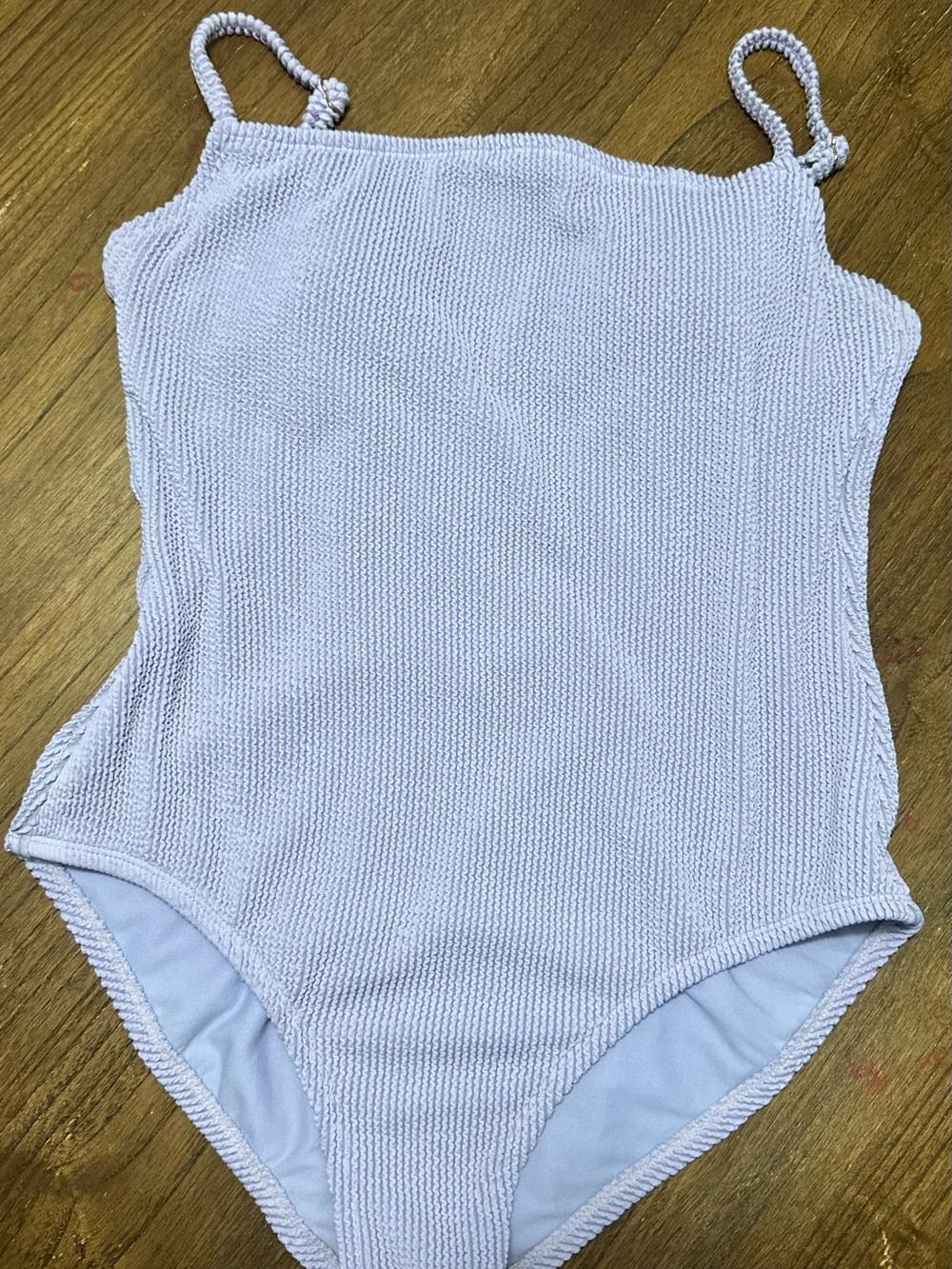 Kona Sol Soft Lavender Swimwear Tag Detail